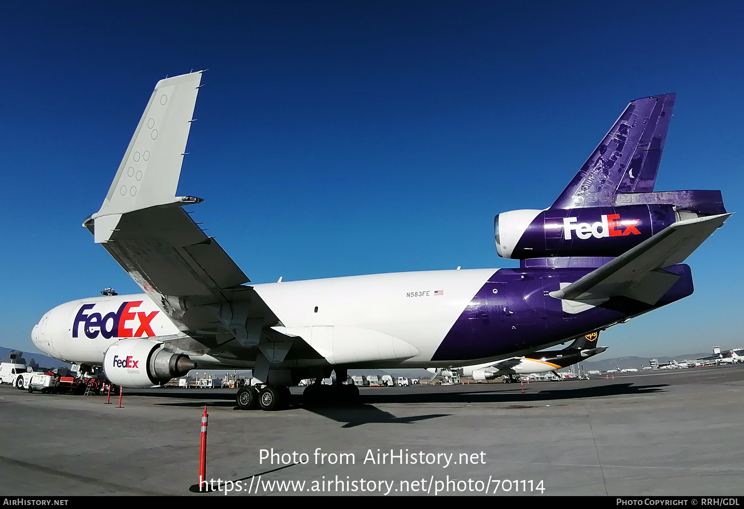 Aircraft Photo of N583FE | McDonnell Douglas MD-11F | FedEx Express | AirHistory.net #701114