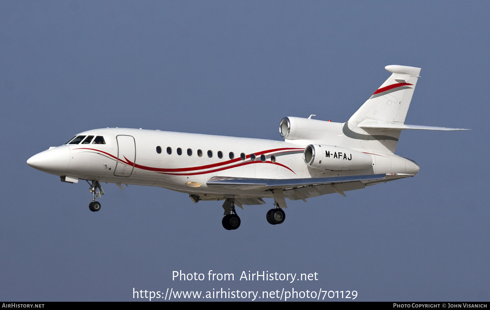 Aircraft Photo of M-AFAJ | Dassault Falcon 900EX | AirHistory.net #701129