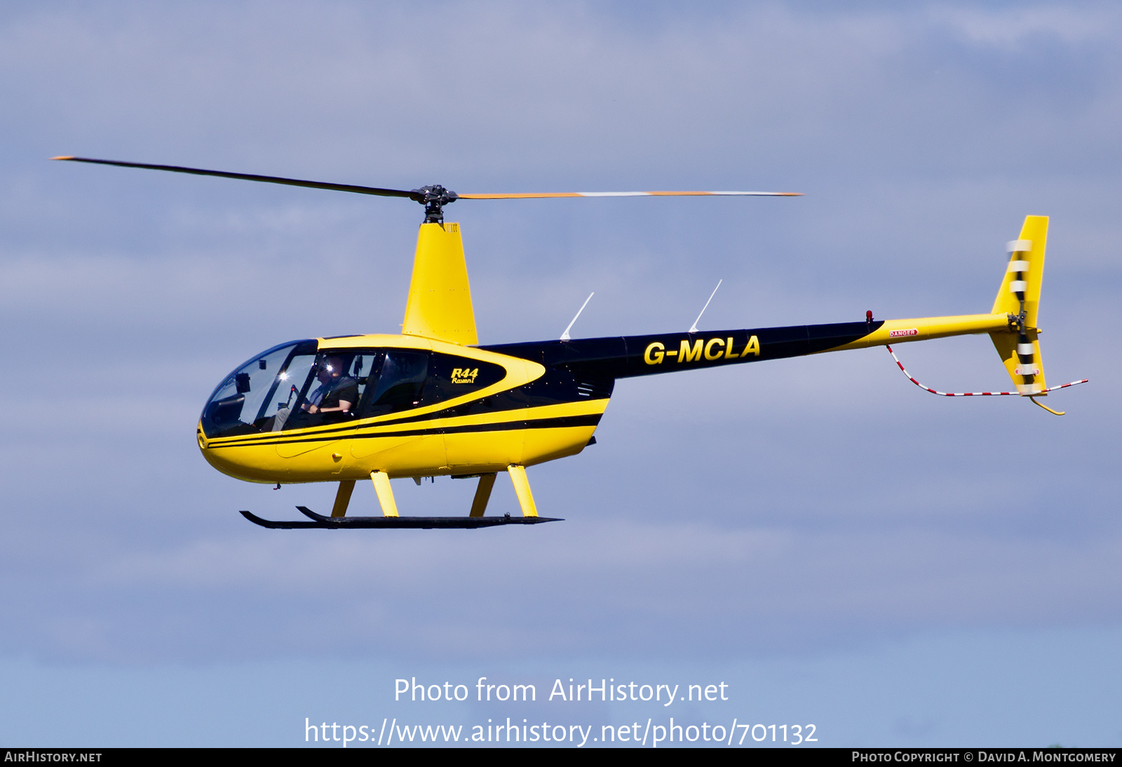 Aircraft Photo of G-MCLA | Robinson R-44 Raven I | AirHistory.net #701132