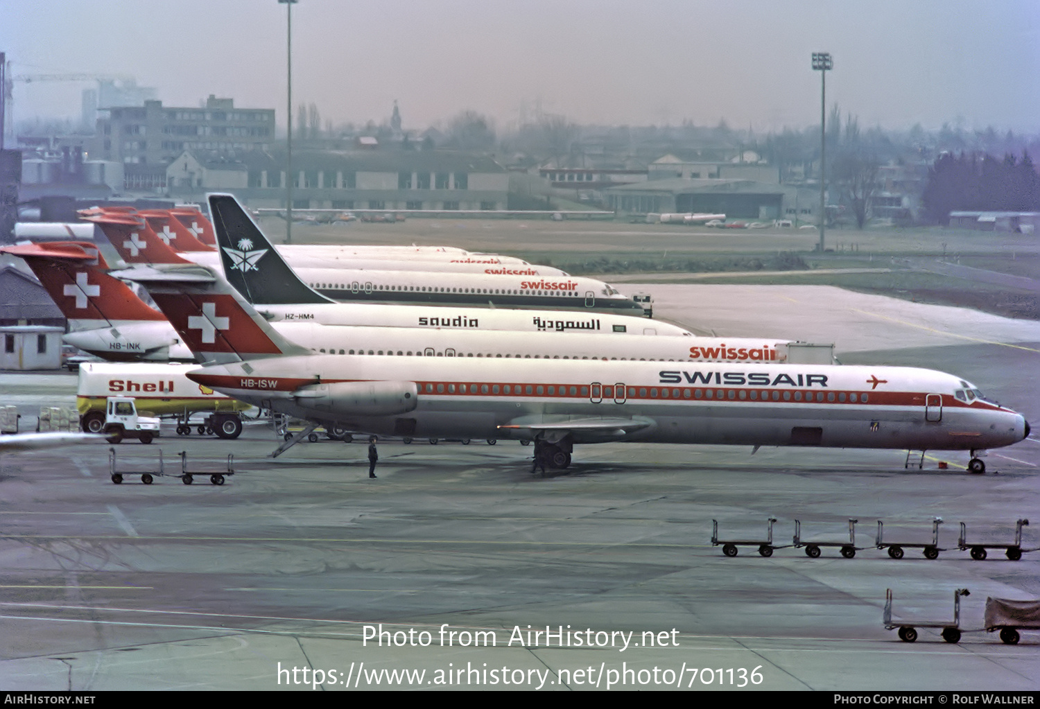 Aircraft Photo of HB-ISW | McDonnell Douglas DC-9-51 | Swissair | AirHistory.net #701136