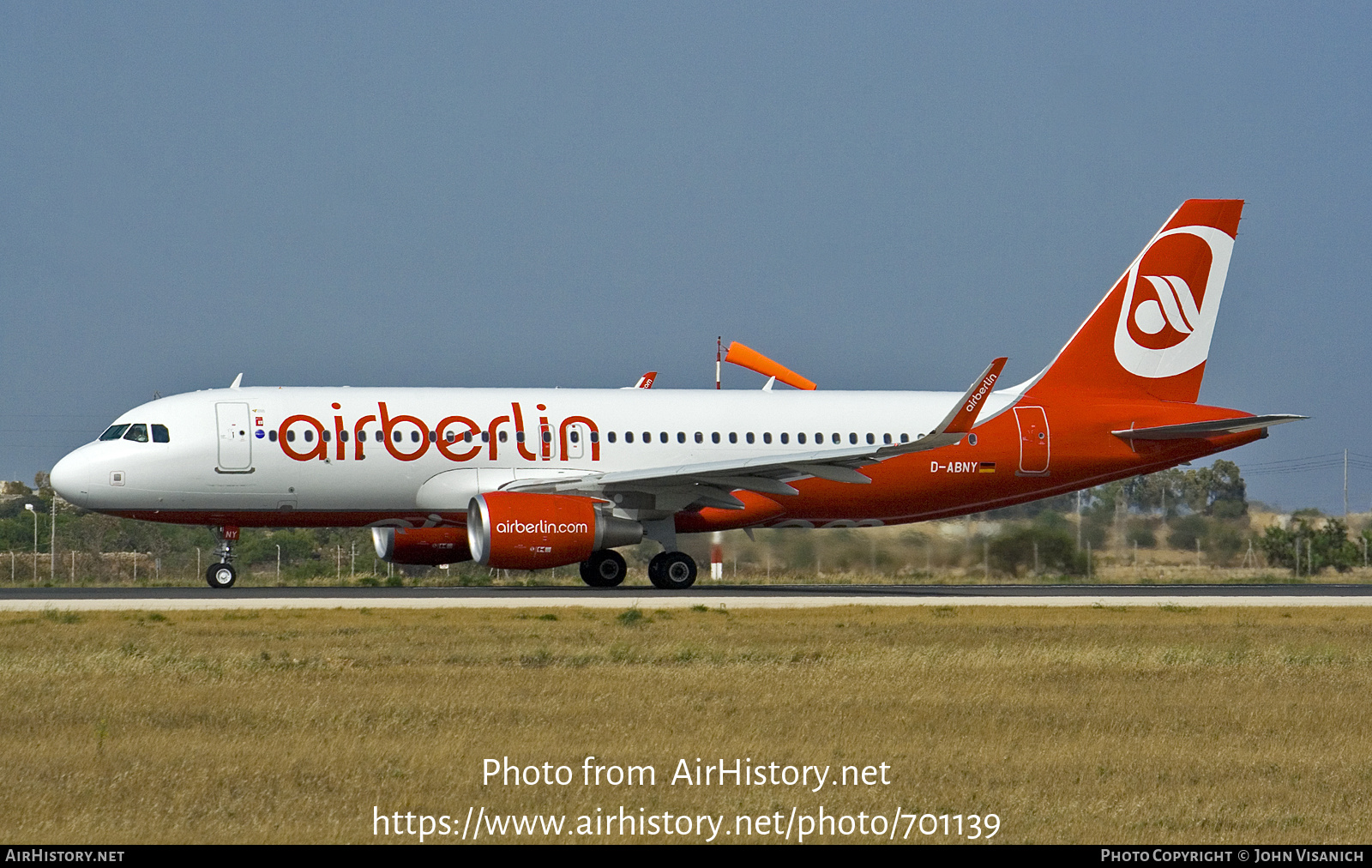 Aircraft Photo of D-ABNY | Airbus A320-214 | Air Berlin | AirHistory.net #701139