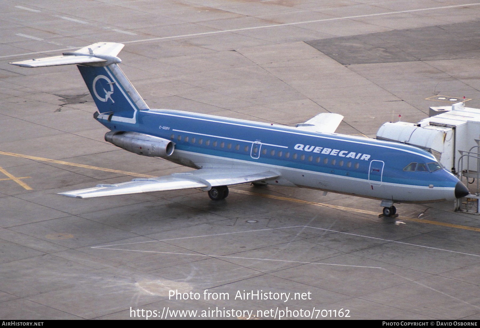 Aircraft Photo of C-GQBV | BAC 111-420EL One-Eleven | Quebecair | AirHistory.net #701162