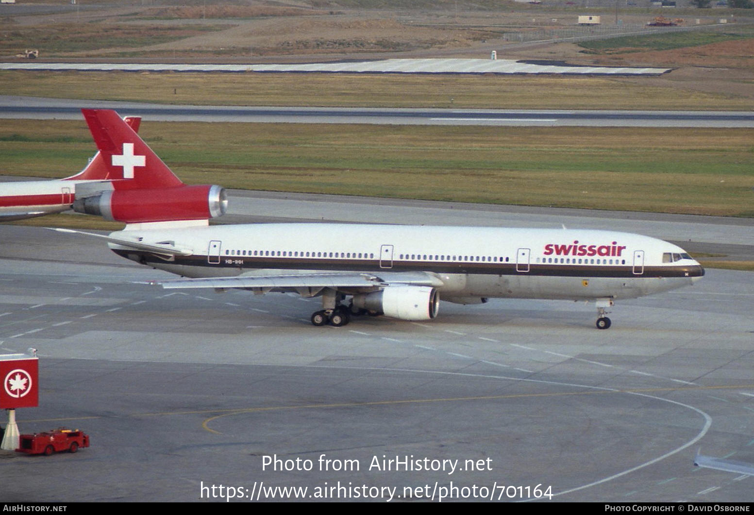 Aircraft Photo of HB-IHH | McDonnell Douglas DC-10-30 | Swissair | AirHistory.net #701164