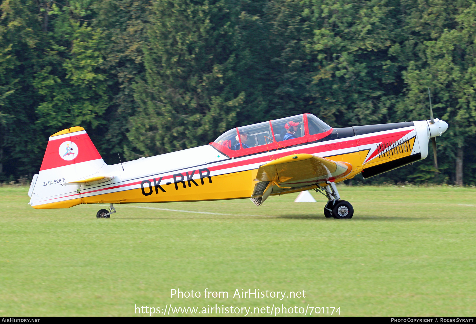 Aircraft Photo of OK-RKR | Zlin Z-526F Trener Master | AirHistory.net #701174