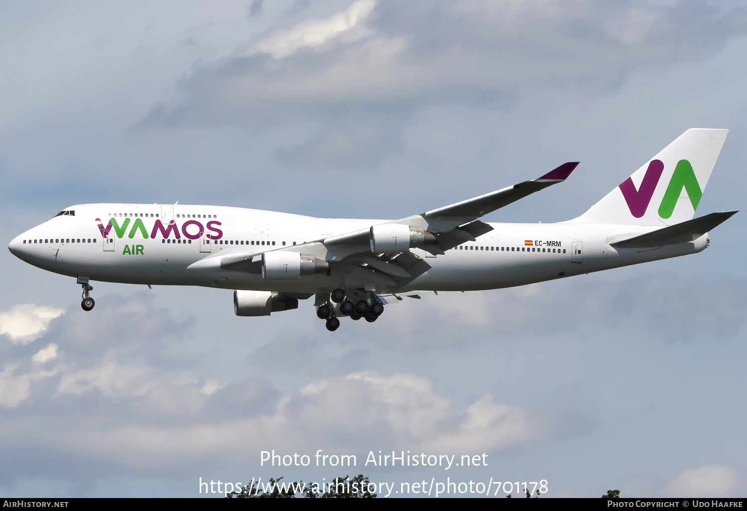 Aircraft Photo of EC-MRM | Boeing 747-4H6 | Wamos Air | AirHistory.net #701178