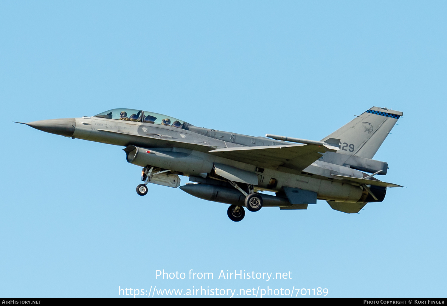 Aircraft Photo of 629 | General Dynamics F-16D Fighting Falcon | Singapore - Air Force | AirHistory.net #701189