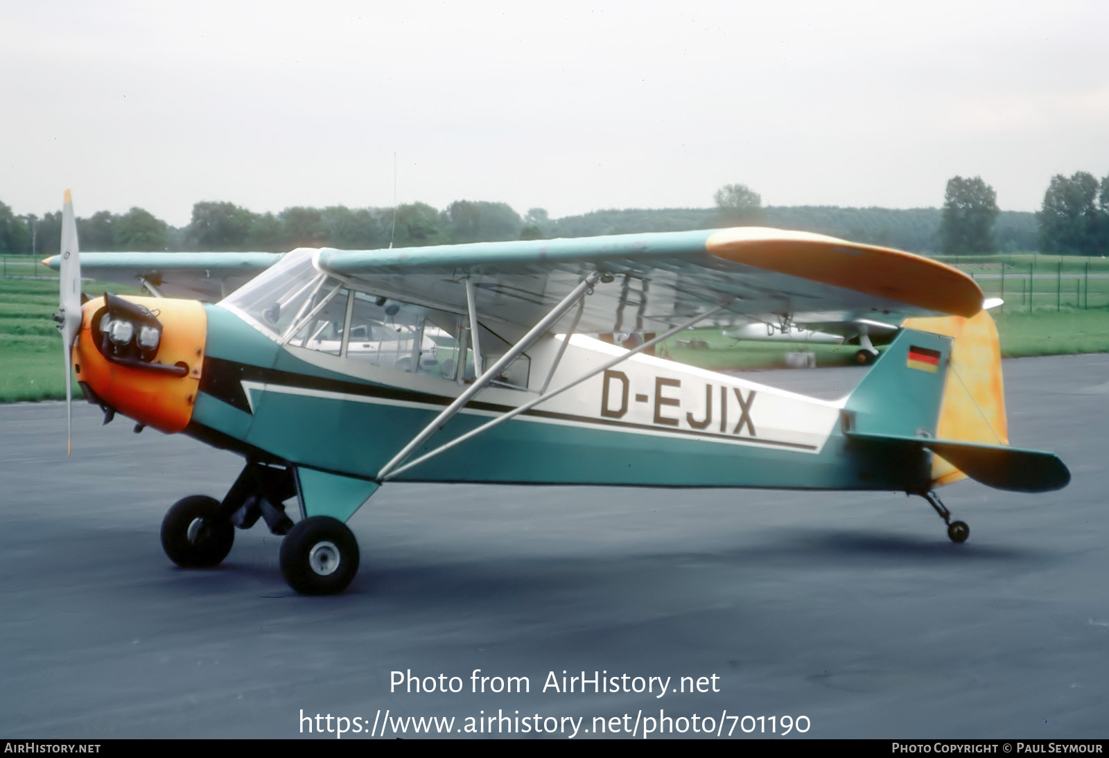 Aircraft Photo of D-EJIX | Piper J-3C-65 Cub | AirHistory.net #701190