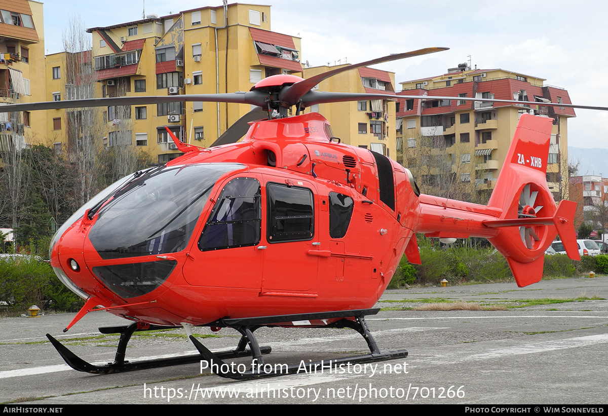 Aircraft Photo of ZA-XHB | Eurocopter EC-135P-2+ | AirHistory.net #701266