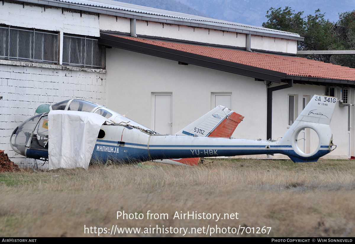 Aircraft Photo of YU-HBK | Aerospatiale SA-341G Gazelle | Militia | AirHistory.net #701267