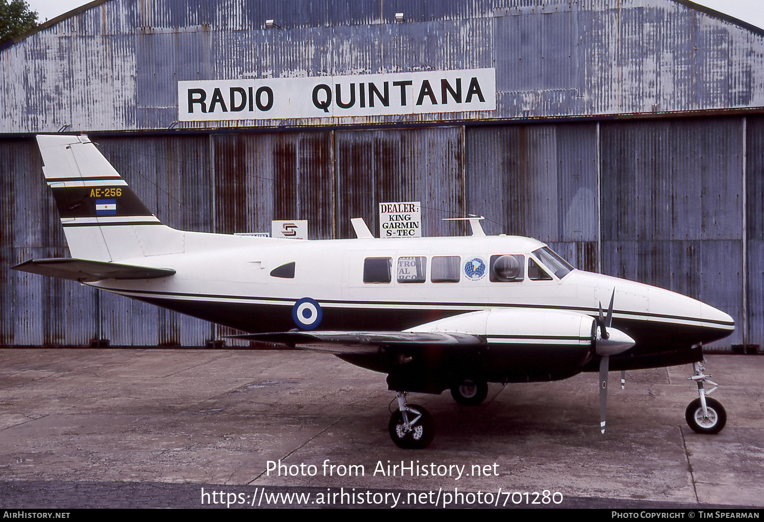 Aircraft Photo of AE-256 | Beech 65-B80 Queen Air | Argentina - Army | AirHistory.net #701280