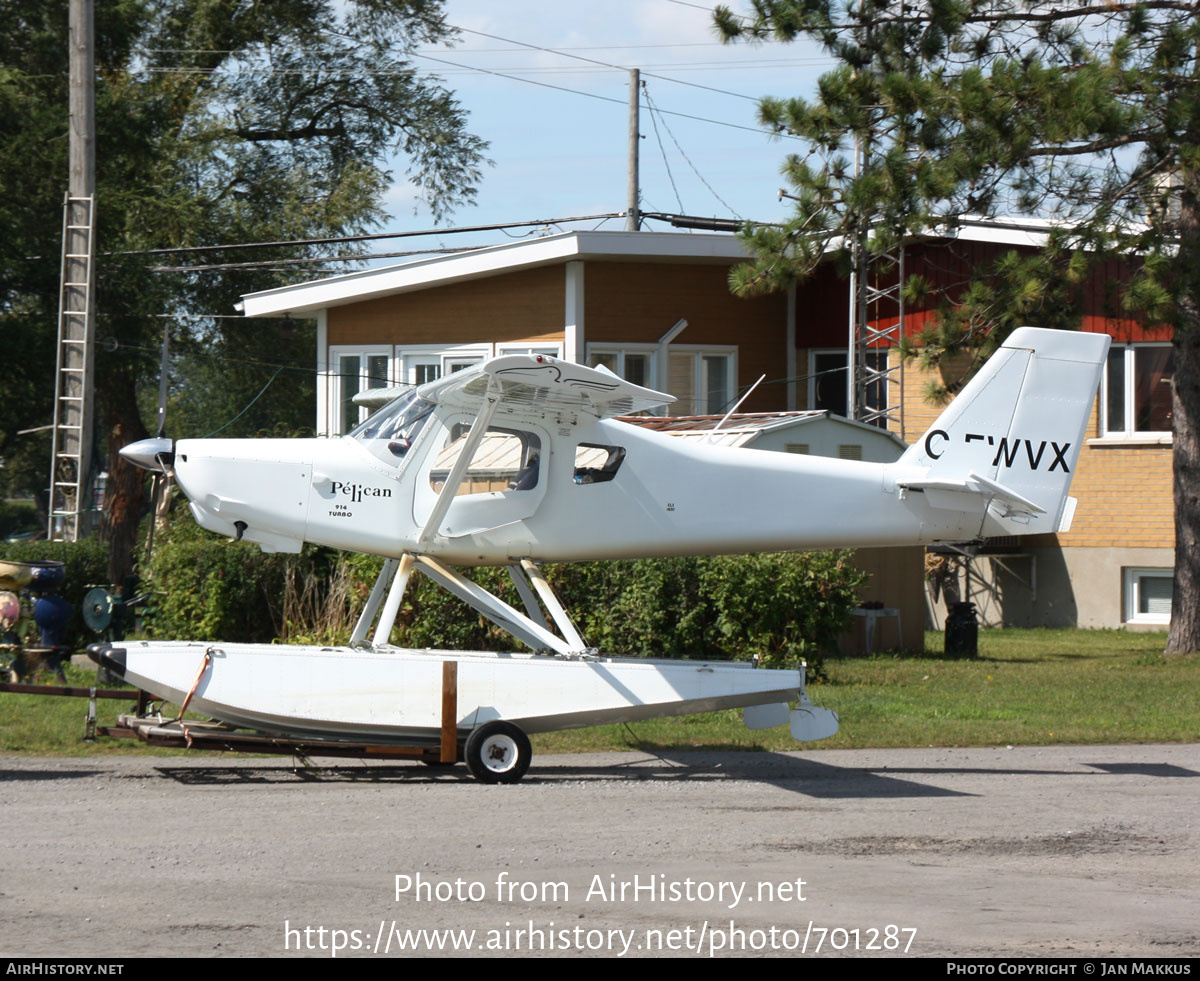 Aircraft Photo of C-FWVX | Ultravision Pelican Club | AirHistory.net #701287