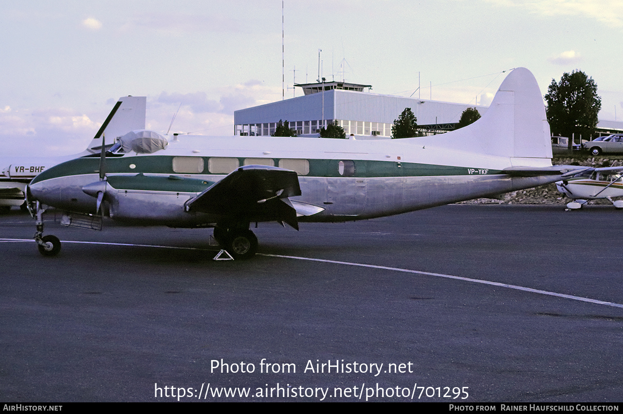 Aircraft Photo of VP-YKF | De Havilland D.H. 104 Dove 6 | AirHistory.net #701295