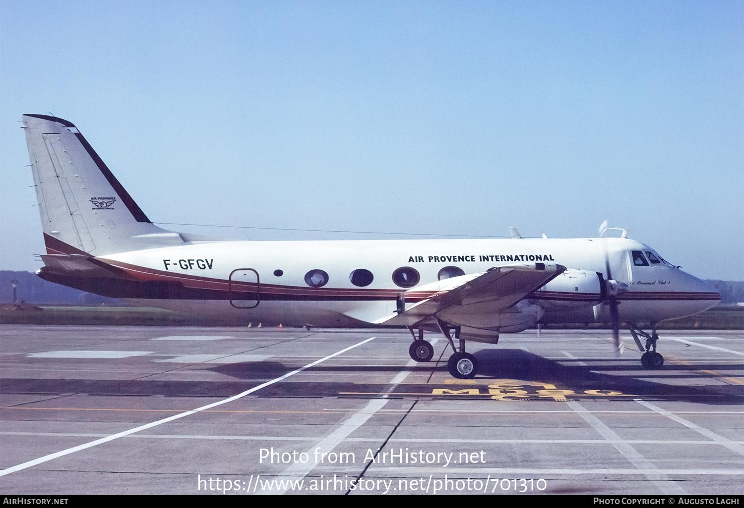 Aircraft Photo of F-GFGV | Grumman G-159 Gulfstream I | Air Provence International | AirHistory.net #701310