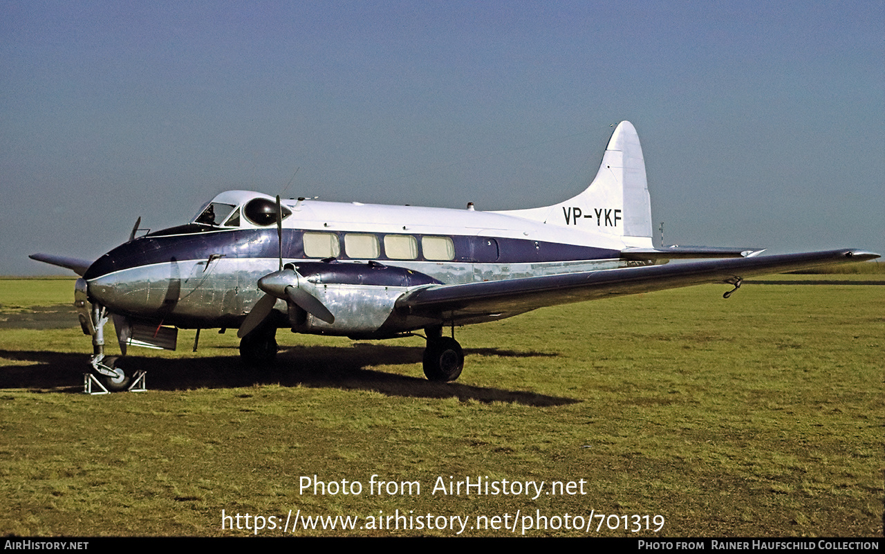 Aircraft Photo of VP-YKF | De Havilland D.H. 104 Dove 6 | AirHistory.net #701319