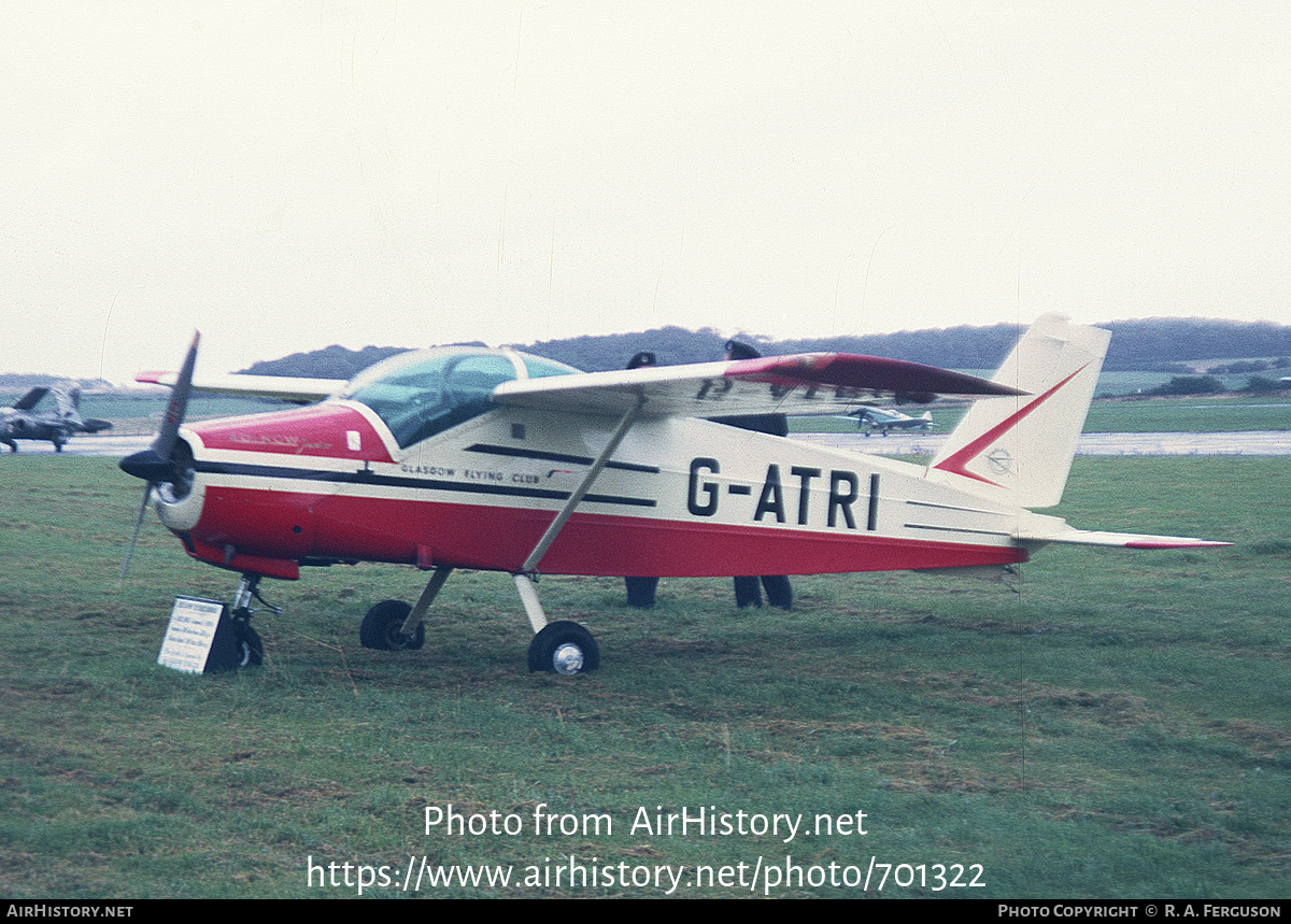 Aircraft Photo of G-ATRI | Bolkow BO-208C Junior | Glasgow Flying Club | AirHistory.net #701322