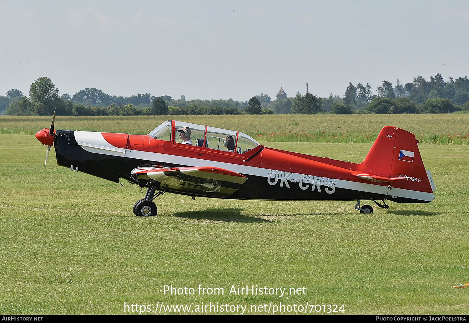 Aircraft Photo of OK-CRS | Zlin Z-526F Trener Master | AirHistory.net #701324