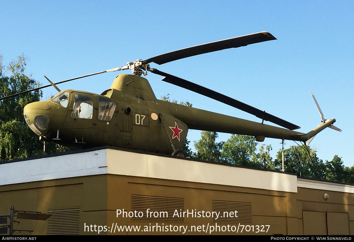 Aircraft Photo of 07 white | Mil Mi-1 | Soviet Union - Air Force | AirHistory.net #701327