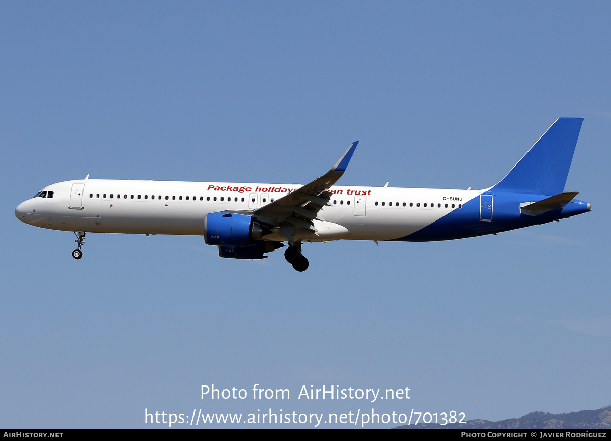 Aircraft Photo of G-SUNJ | Airbus A321-251NX | Jet2 Holidays | AirHistory.net #701382