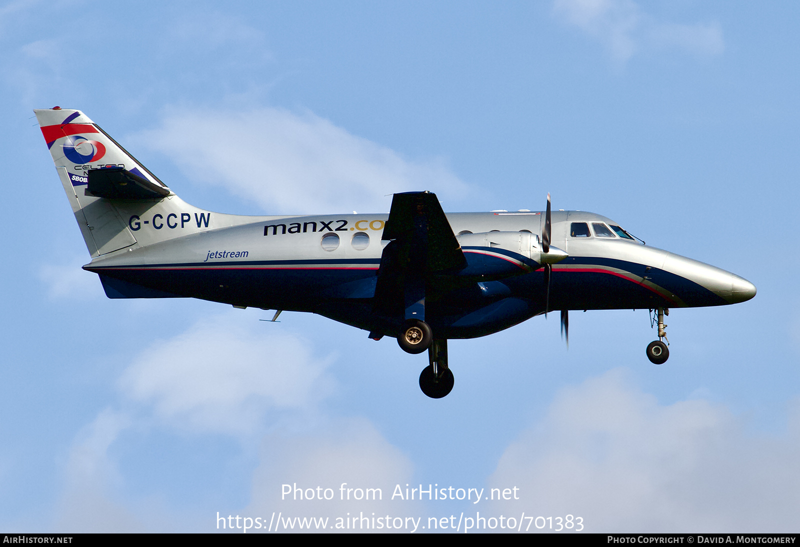 Aircraft Photo of G-CCPW | British Aerospace BAe-3112 Jetstream 31 | Manx2 Airlines | AirHistory.net #701383