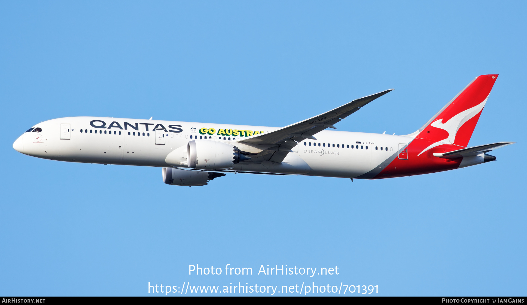 Aircraft Photo of VH-ZNH | Boeing 787-9 Dreamliner | Qantas | AirHistory.net #701391