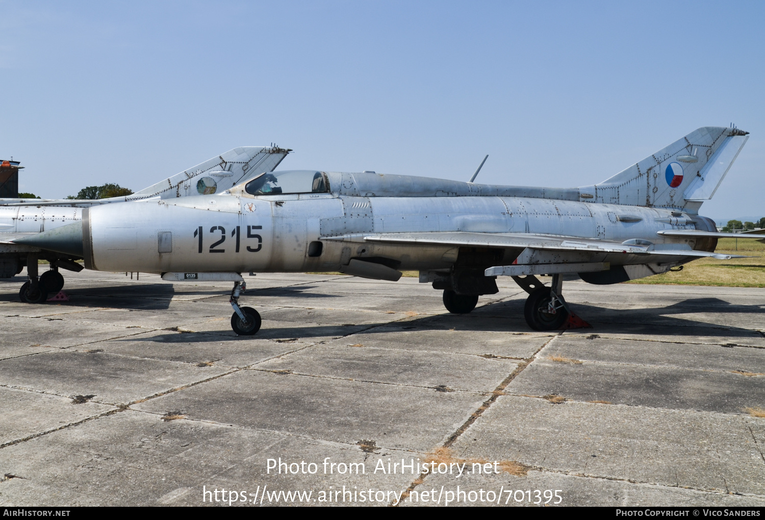 Aircraft Photo of 1215 | Mikoyan-Gurevich MiG-21PF | Czechoslovakia - Air Force | AirHistory.net #701395