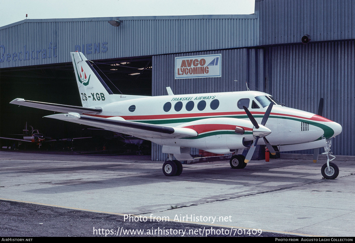 Aircraft Photo of ZS-XGB | Beech A100 King Air | Transkei Airways | AirHistory.net #701409