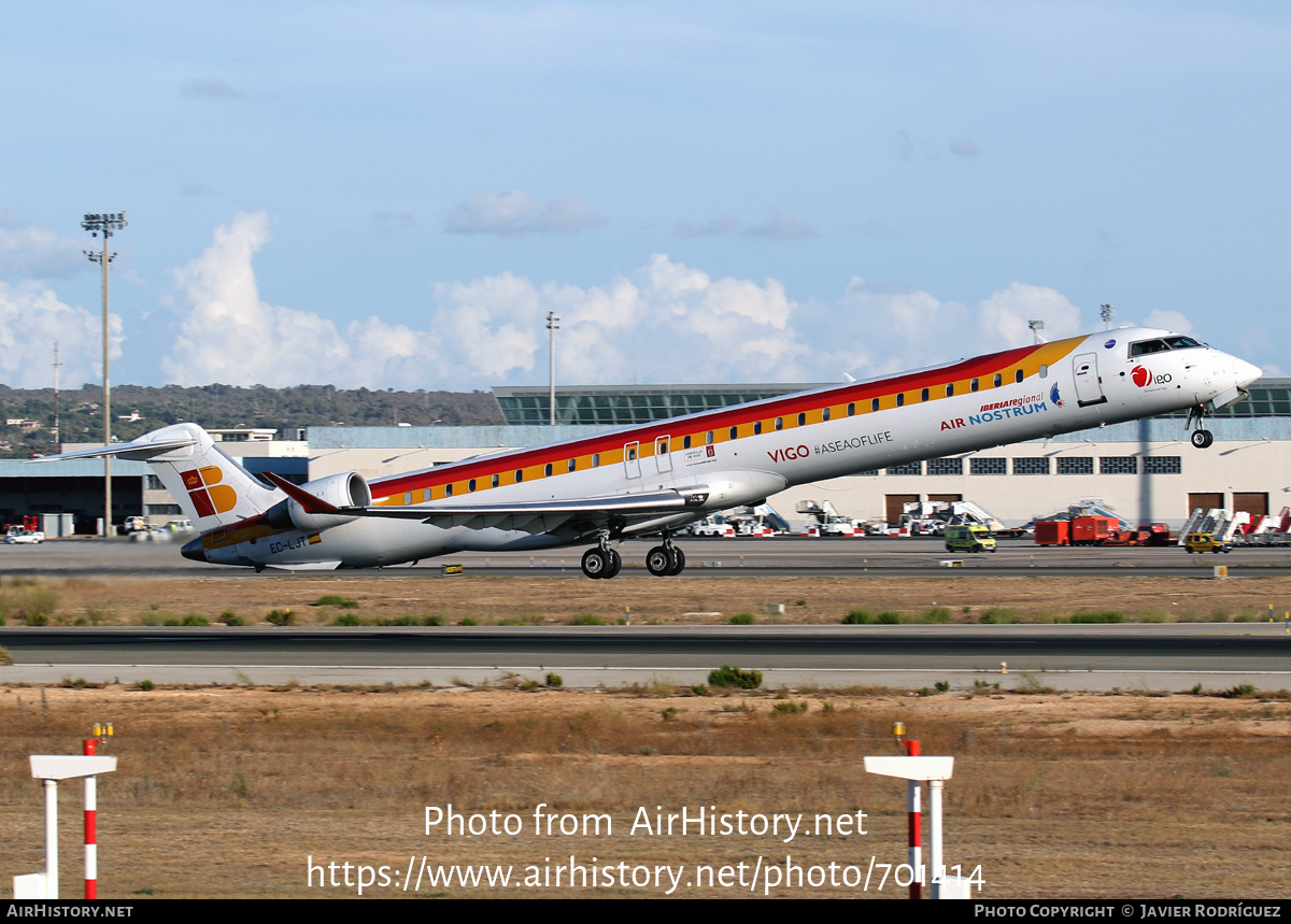 Aircraft Photo of EC-LJT | Bombardier CRJ-1000 (CL-600-2E25) | Air Nostrum | AirHistory.net #701414