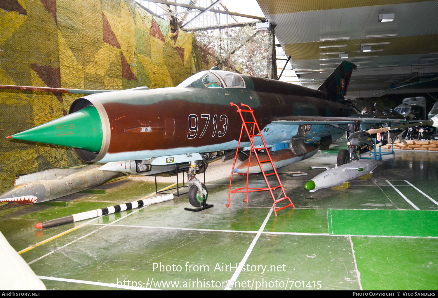 Aircraft Photo of 9713 | Mikoyan-Gurevich MiG-21MF | Slovakia - Air Force | AirHistory.net #701415