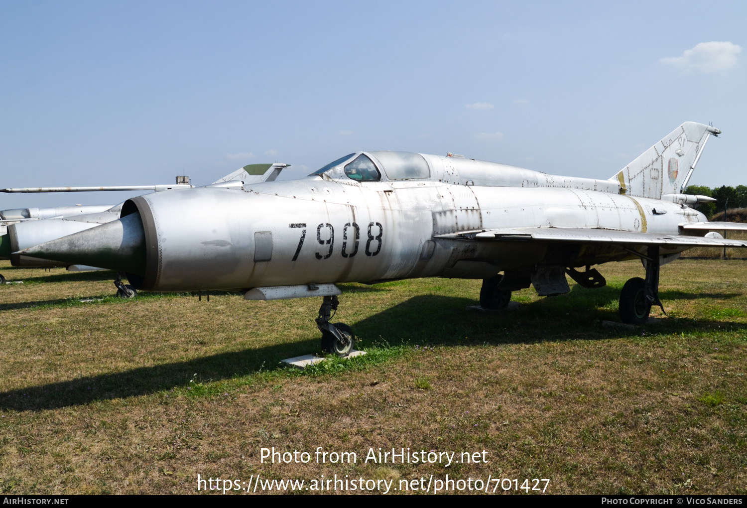 Aircraft Photo of 7908 | Mikoyan-Gurevich MiG-21PFM | Slovakia - Air Force | AirHistory.net #701427