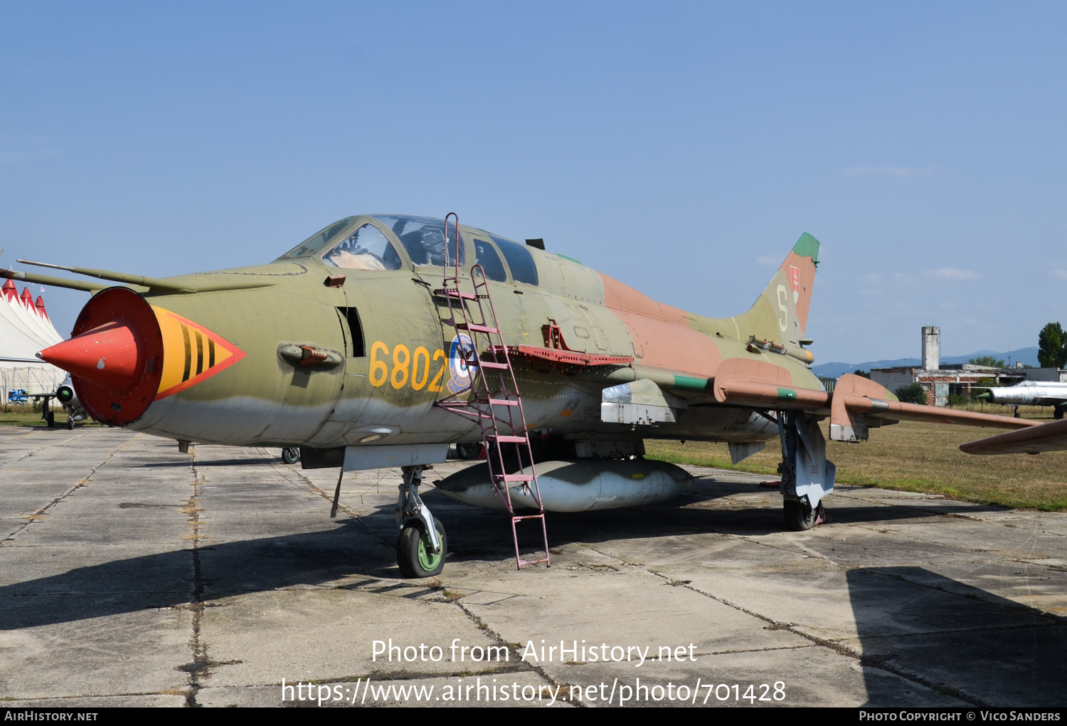 Aircraft Photo of 6802 | Sukhoi Su-22UM3K | Slovakia - Air Force | AirHistory.net #701428