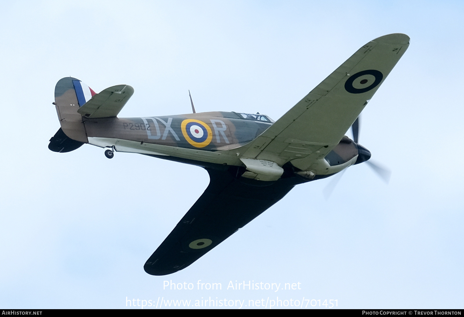 Aircraft Photo of G-ROBT / P2902 | Hawker Hurricane Mk1 | UK - Air Force | AirHistory.net #701451