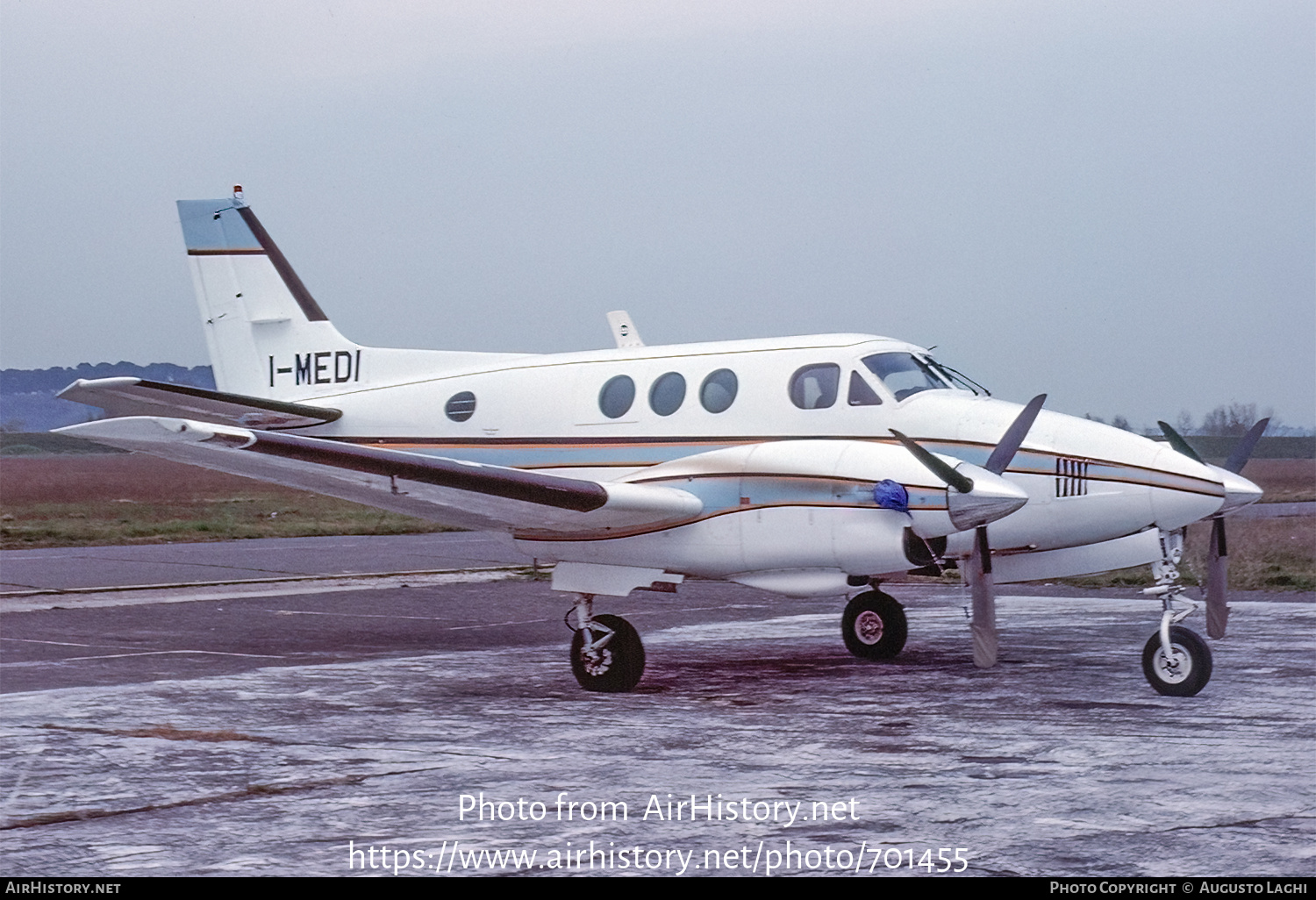 Aircraft Photo of I-MEDI | Beech 65-A90 King Air | AirHistory.net #701455