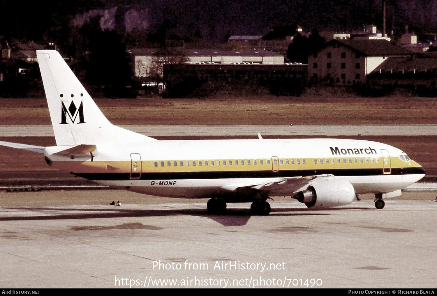 Aircraft Photo of G-MONP | Boeing 737-33A | Monarch Airlines | AirHistory.net #701490