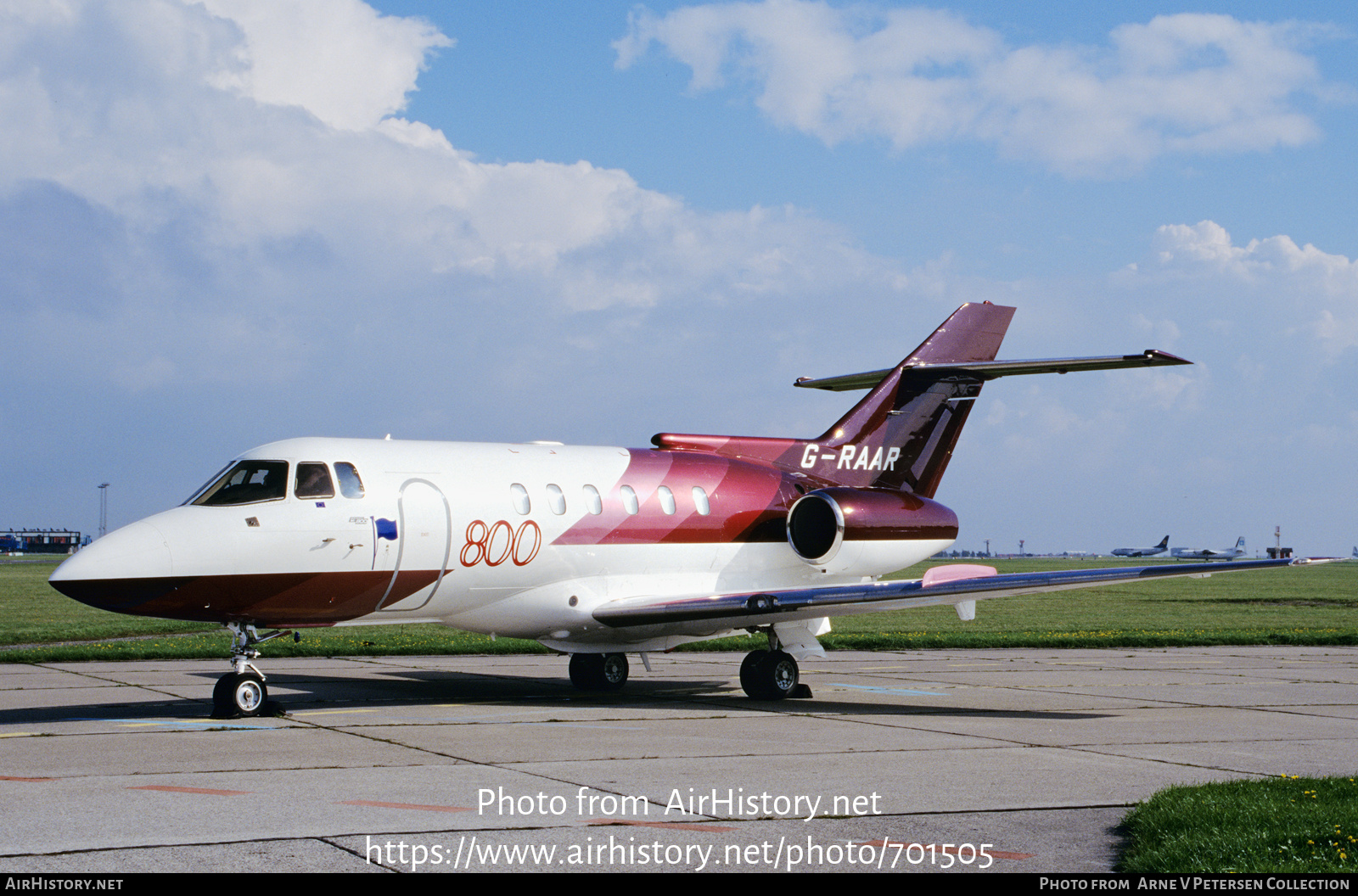 Aircraft Photo of G-RAAR | British Aerospace BAe-125-800B | AirHistory.net #701505