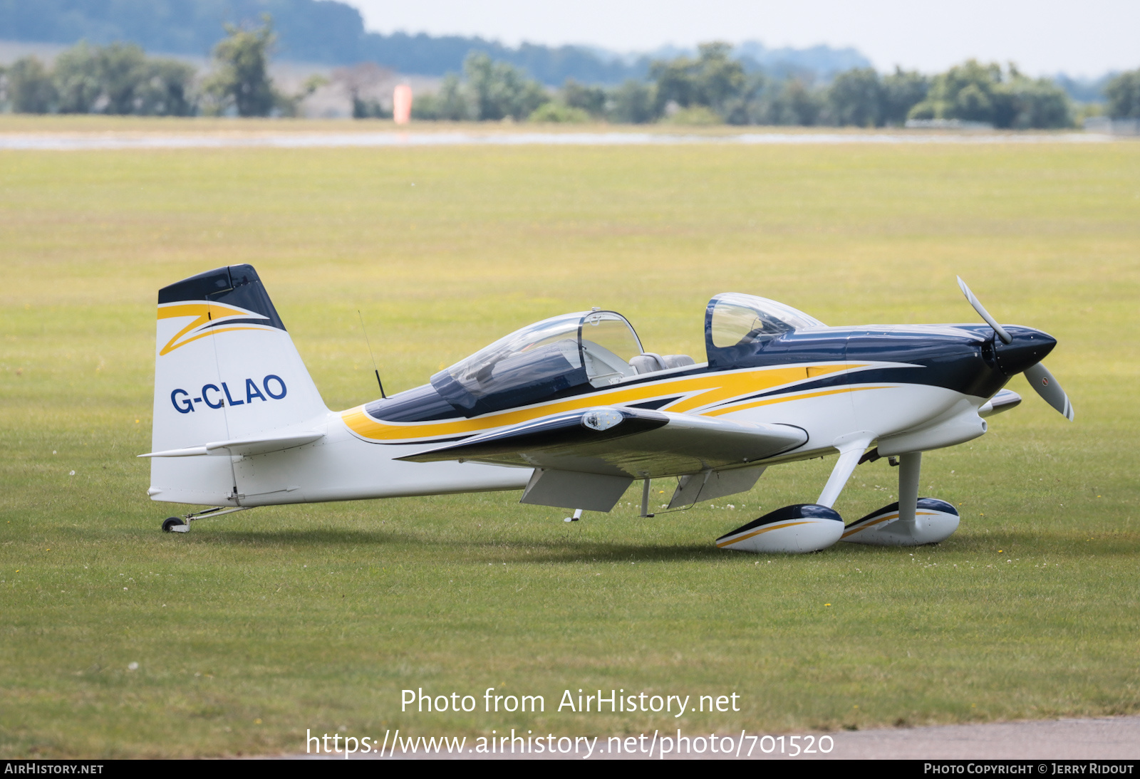 Aircraft Photo of G-CLAO | Van's RV-7 | AirHistory.net #701520