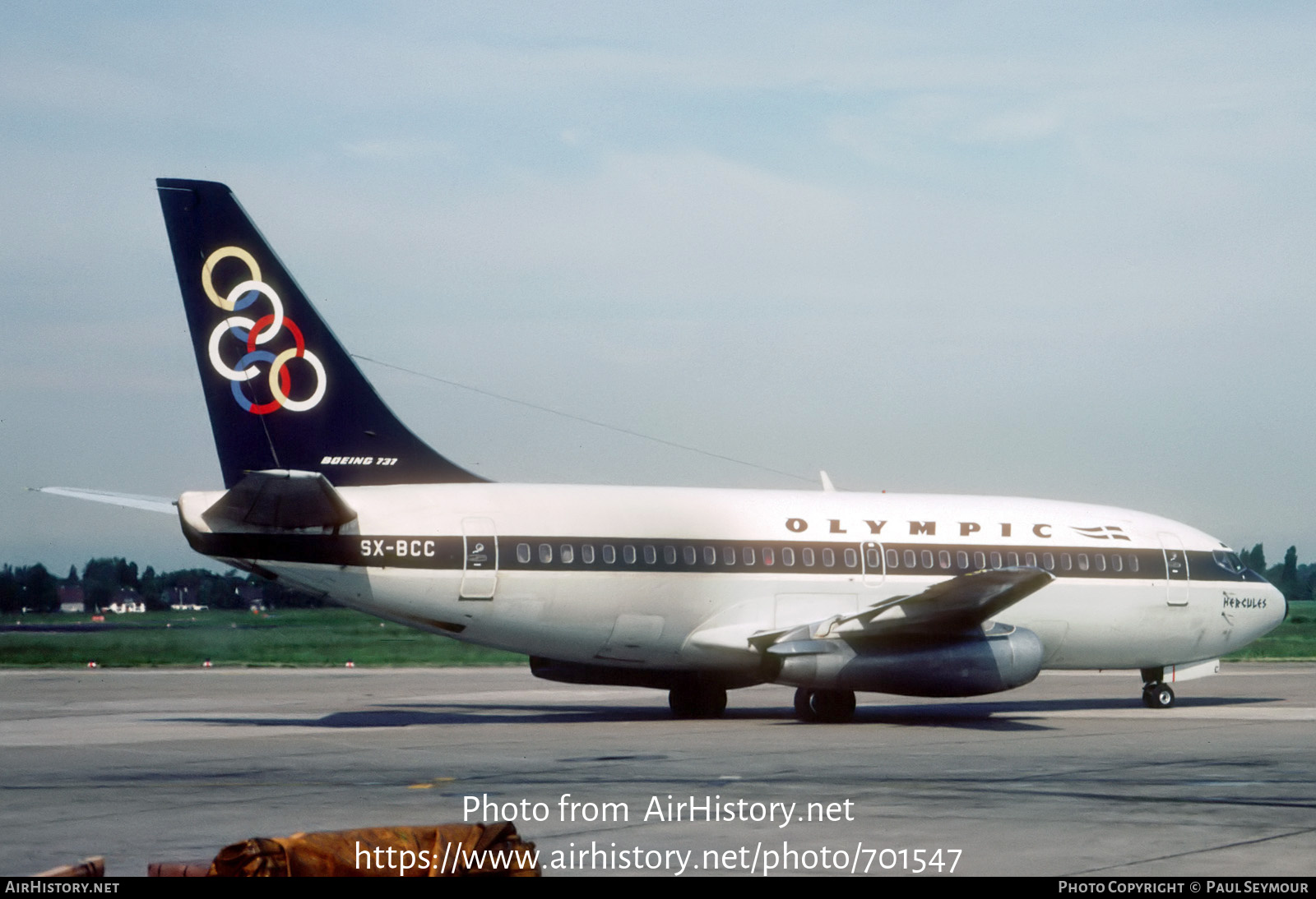 Aircraft Photo of SX-BCC | Boeing 737-284/Adv | Olympic | AirHistory.net #701547