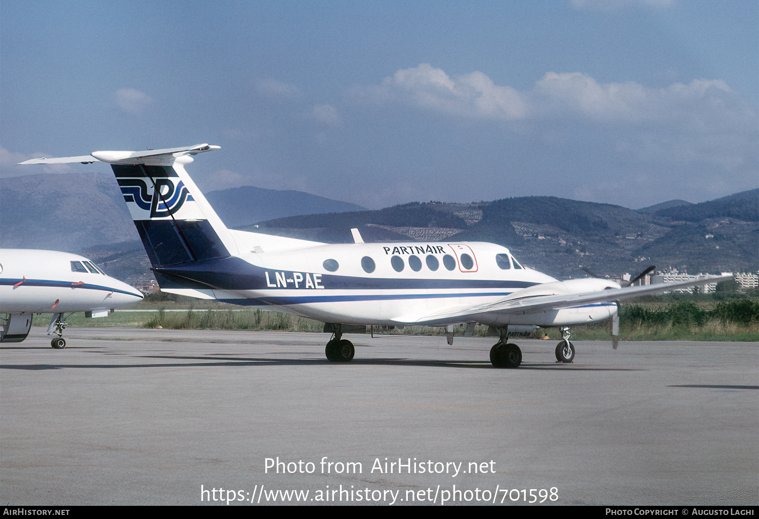 Aircraft Photo of LN-PAE | Beech 200 Super King Air | Partnair | AirHistory.net #701598