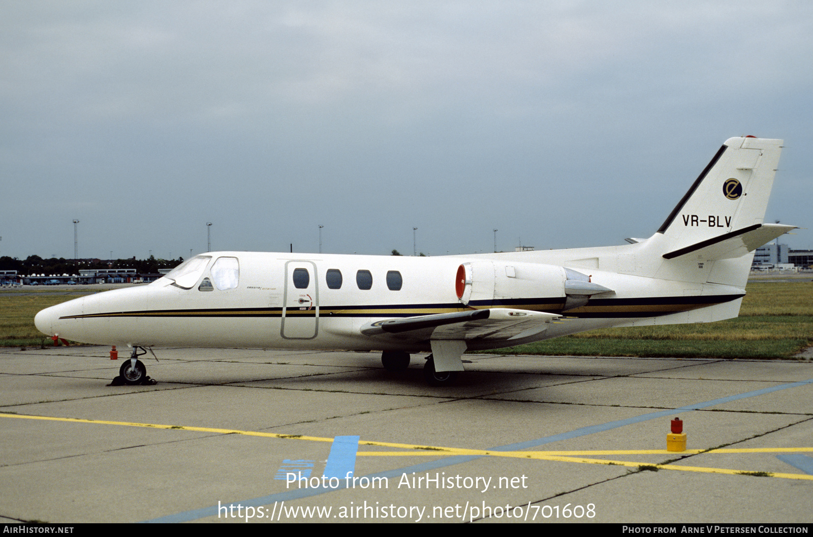 Aircraft Photo of VR-BLV | Cessna 500 Citation I | AirHistory.net #701608