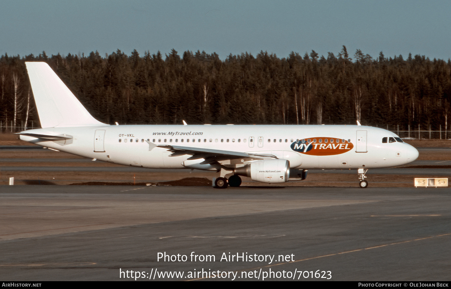 Aircraft Photo of OY-VKL | Airbus A320-232 | MyTravel Airways | AirHistory.net #701623