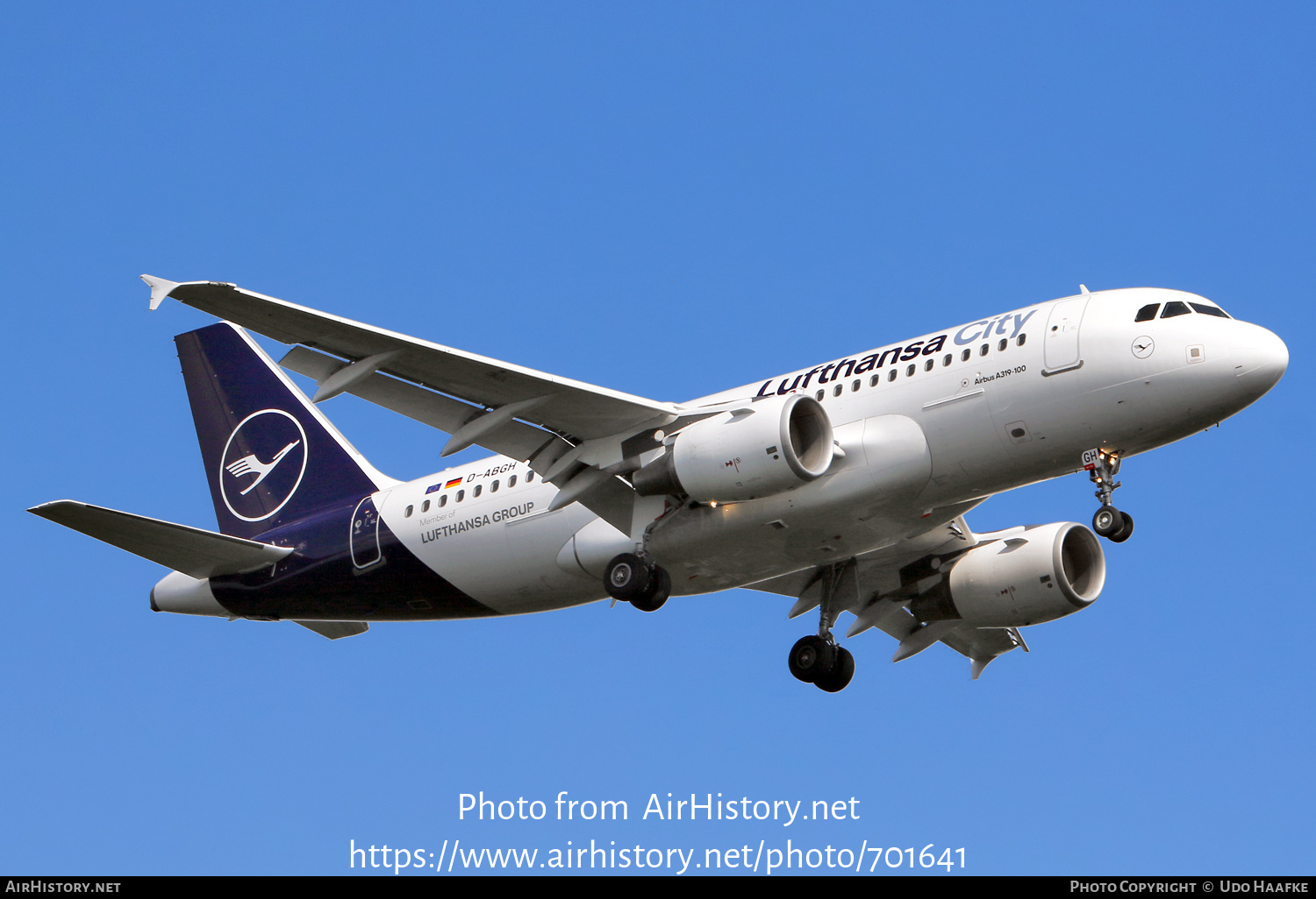 Aircraft Photo of D-ABGH | Airbus A319-112 | Lufthansa City | AirHistory.net #701641