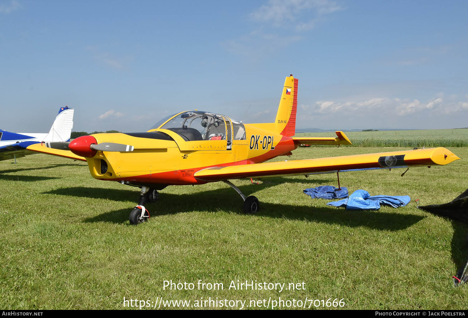 Aircraft Photo of OK-OPL | Zlin Z-142 | AirHistory.net #701666