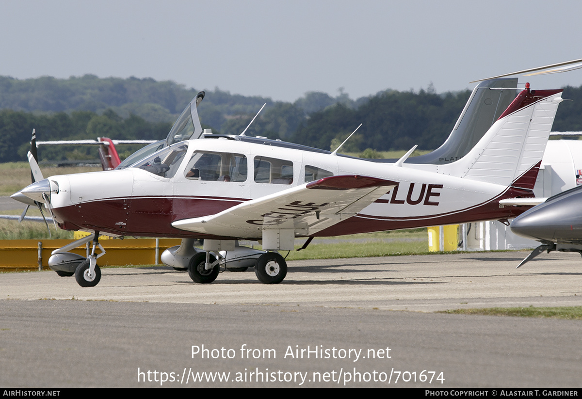 Aircraft Photo of G-ELUE | Piper PA-28-161 Cherokee Warrior II | AirHistory.net #701674