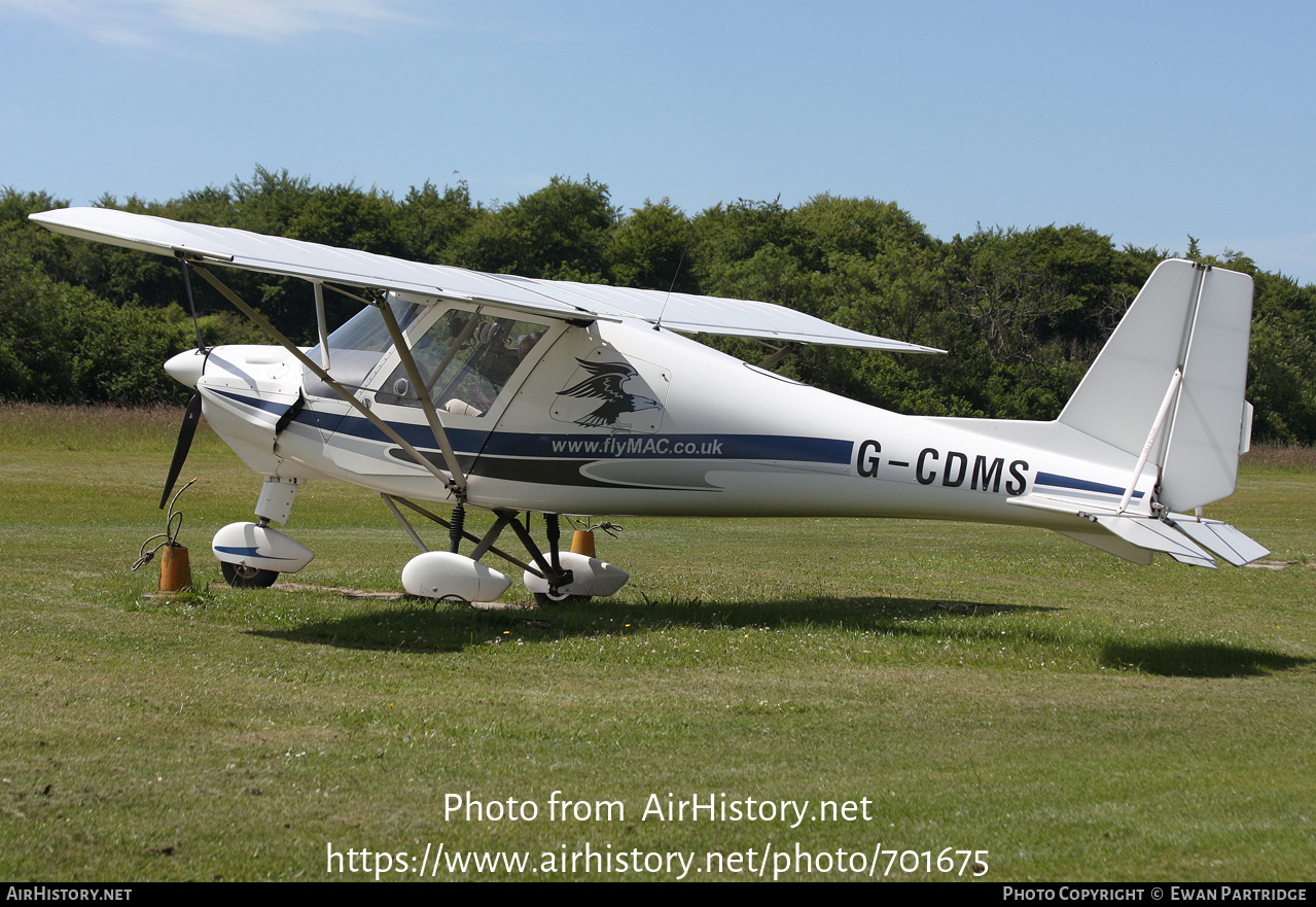 Aircraft Photo of G-CDMS | Comco Ikarus C42-FB80 | AirBourne Aviation | AirHistory.net #701675