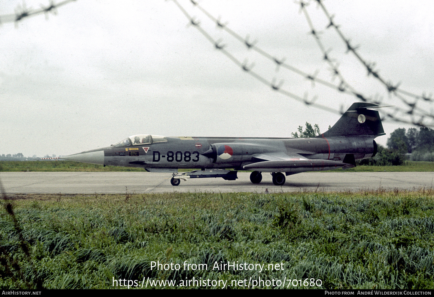 Aircraft Photo of D-8083 | Lockheed F-104G Starfighter | Netherlands - Air Force | AirHistory.net #701680