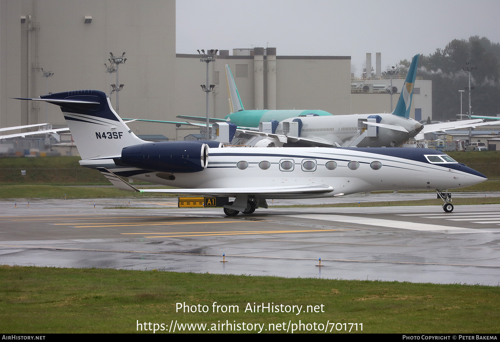 Aircraft Photo of N43SF | Gulfstream Aerospace G500 (G-VII) | AirHistory.net #701711