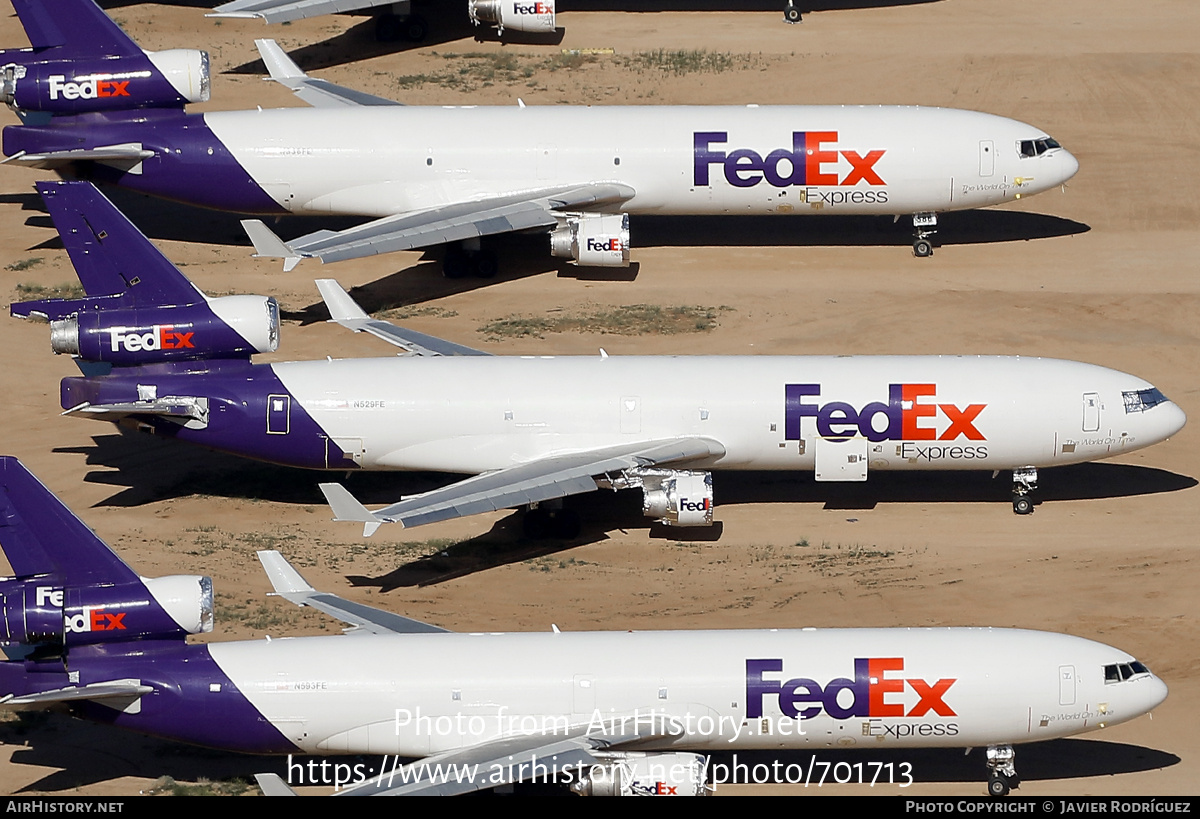 Aircraft Photo of N529FE | McDonnell Douglas MD-11F | FedEx Express - Federal Express | AirHistory.net #701713