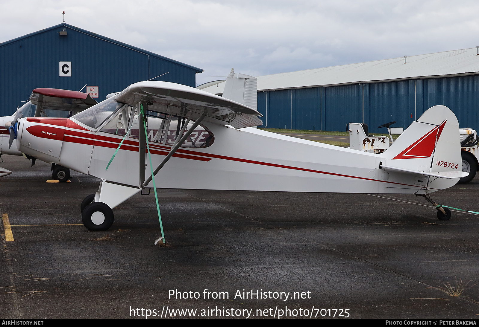 Aircraft Photo of N78724 | Piper PA-11 Cub Special | AirHistory.net #701725