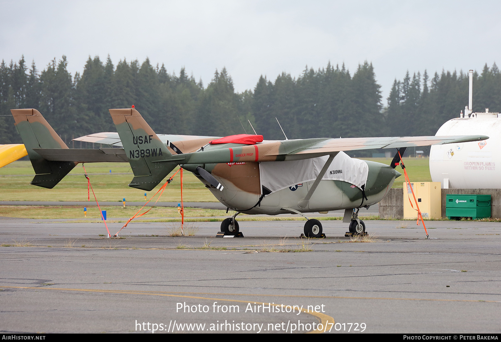 Aircraft Photo of N389WA | Cessna 337A Super Skymaster | USA - Air Force | AirHistory.net #701729