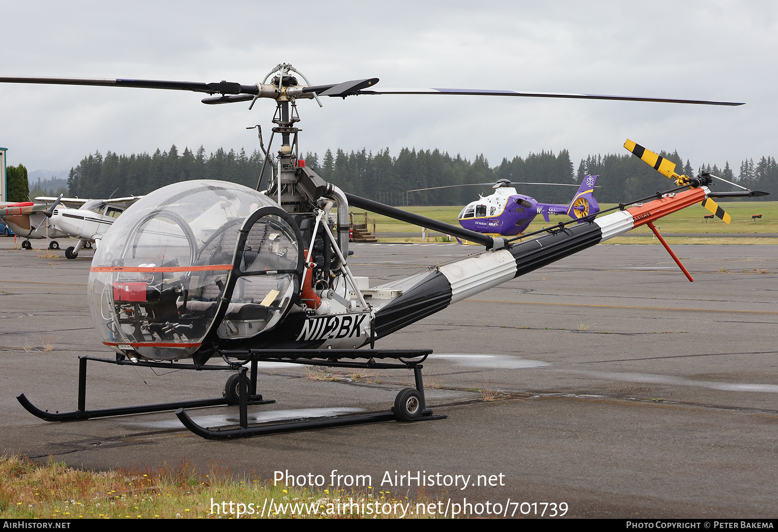Aircraft Photo of N112BK | Hiller UH-12C | AirHistory.net #701739
