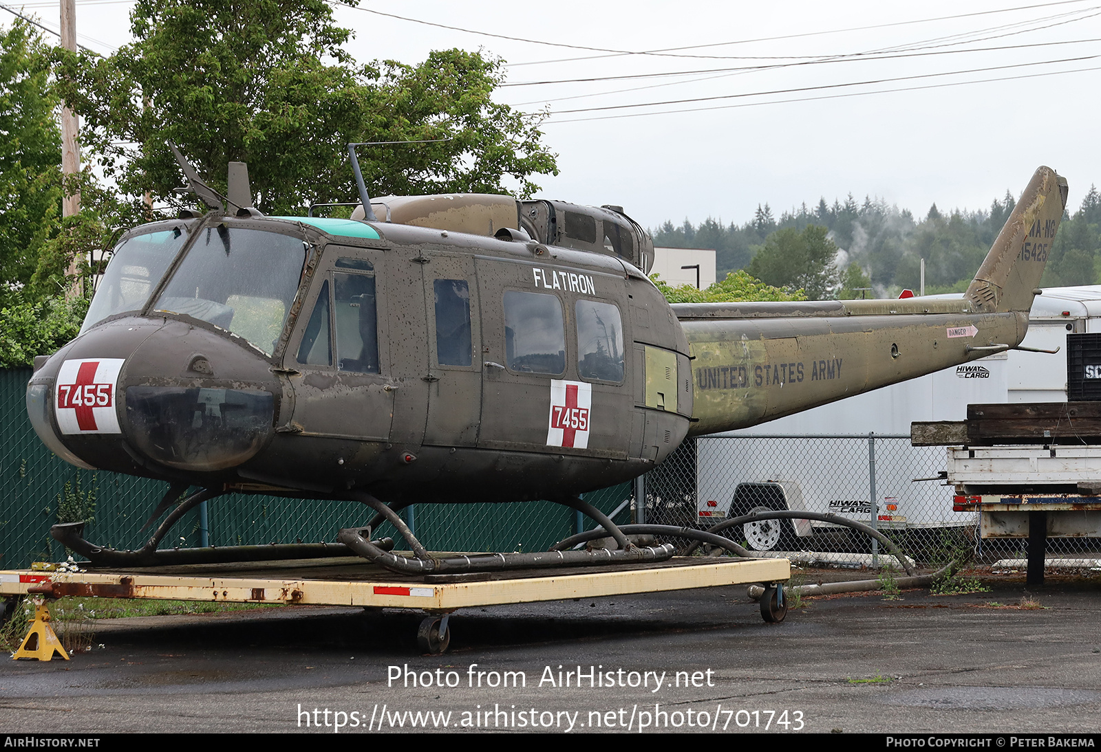 Aircraft Photo of 69-15425 | Bell UH-1H Iroquois | USA - Army | AirHistory.net #701743